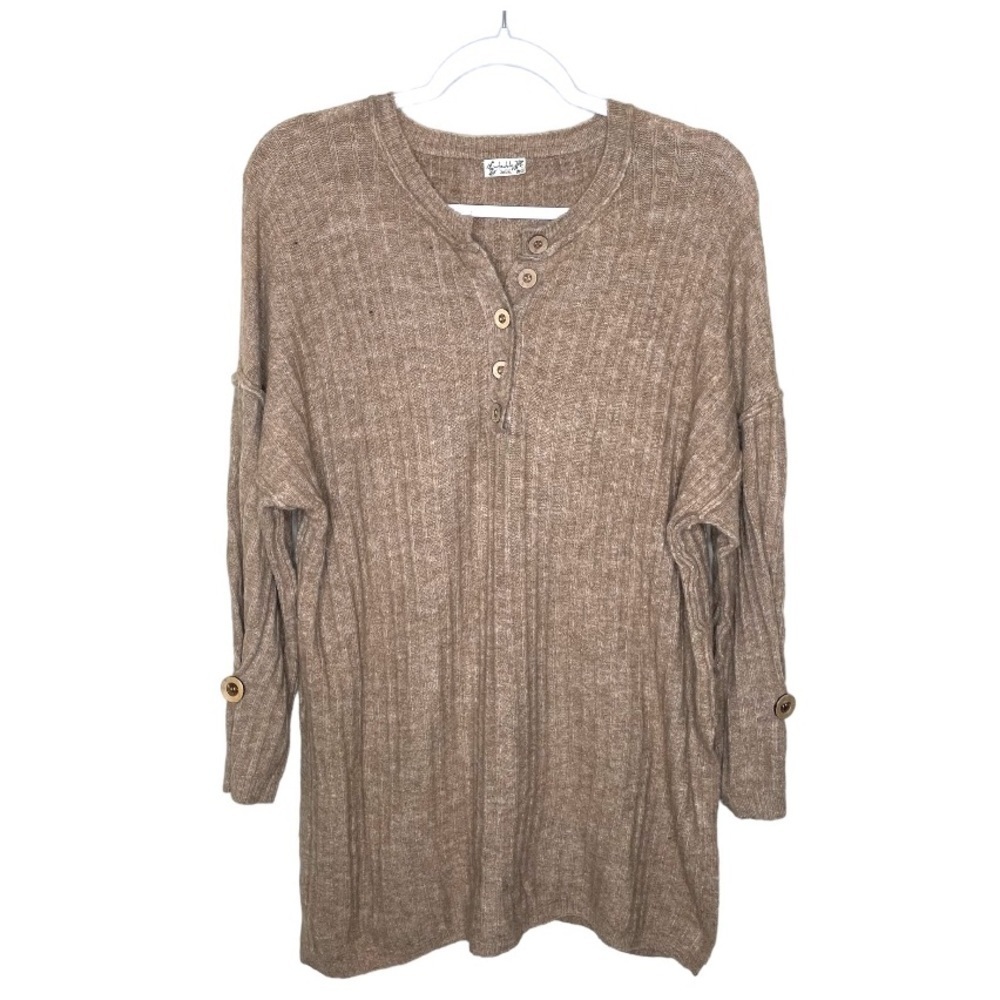 Free People Around The Clock Ribbed Tunic Sweater - Picture 7 of 16